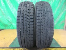 BRIDGESTONE VRX2 155/65R14 2本 No.3998上 スタッドレス 冬タイヤ 70％残溝_画像1