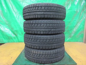 BRIDGESTONE VRX 155/65R14 4本 No.4053上 スタッドレス 冬タイヤ 70％残溝