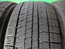 BRIDGESTONE VRX2 225/50R17 4本 No.4097上 スタッドレス 冬タイヤ 80～90％残溝_画像5