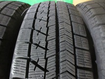 BRIDGESTONE VRX 155/65R14 4本 No.4161上 スタッドレス 冬タイヤ 70％残溝_画像6