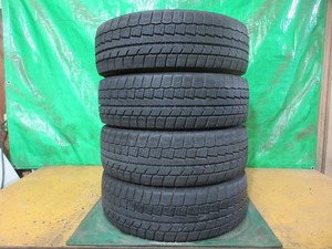 DUNLOP WINTERMAXX WM02 185/60R15 4本 No.4174上 スタッドレス 冬タイヤ 70％残溝