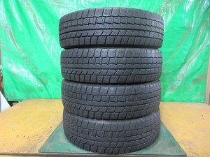 DUNLOP WINTERMAXX WM02 165/60R15 4本 No.4179上 スタッドレス 冬タイヤ 70％残溝