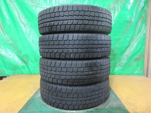 DUNLOP WINTERMAXX WM02 165/60R15 4本 No.4184上 スタッドレス 冬タイヤ 70％残溝