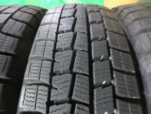 DUNLOP WINTERMAXX WM01 155/65R14 4本 No.4204上 スタッドレス 冬タイヤ 70％残溝_画像6