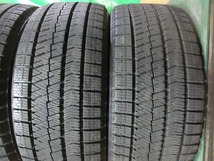 2020年製 ブリヂストン ブリザック BRIDGESTONE BLIZZAK VRX2 205/50R17 4本 No.4258C スタッドレス 冬用 雪 氷 冬タイヤ 80～90％残溝_画像3