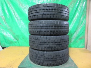 2019年製 ダンロップ ウインターマックス DUNLOP WINTERMAXX WM01 185/60R15 4本 No.4270C スタッドレス 冬タイヤ スノータイヤ 70％残溝