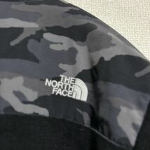  THE NORTH FACE ノースフェイス デナリジャケット フリース ブルゾン XL/TG メンズM-L ブラック 黒 カモフラージュ 迷彩 防寒 アウター _画像9