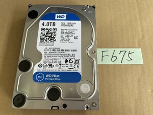 送料無料 Western Digital WD40EZRZ Blue 4TB 3.5インチ SATA HDD4TB 使用時間26347H★F675