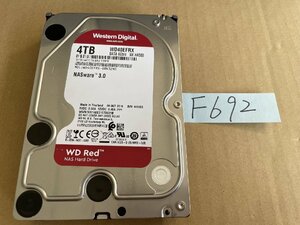 送料無料 Western Digital WD40EFRX Red 4TB 3.5インチ SATA HDD4TB 使用時間38677H★F692