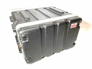 定番 SKB エスケービー 6U ラック ラックケース ハードケース ケース RACKCASE HARDCASE 音響 PA ライブ 持ち運び 奥行き52cm 即有り