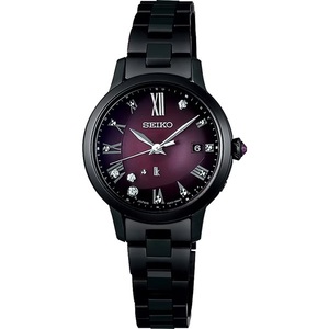 限定品 700本生産★特価 新品★SEIKO セイコー LUKIA ルキア SSVW225 ソーラー電波 ブラック パープル文字盤 レディース腕時計