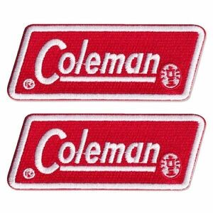 Coleman アイロンワッペン 2枚セット