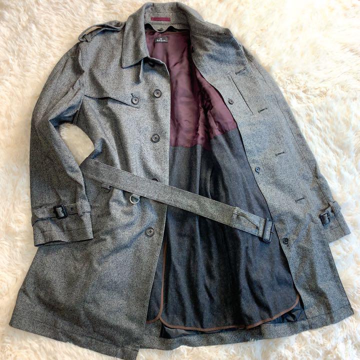 2023年最新】Yahoo!オークション -ポールスミス カシミヤコートの中古