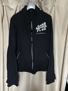 COMME des GARCONS HOMME PLUS AD2008 コムデギャルソン オム プリュス ポリ縮絨 ジップブルゾン スカジャン