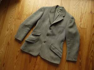 希少サイズ 1980 HARRY HALL vintage keepers tweed jacket イギリス製 英国製 ヴィンテージ キーパーズ ツイード ハッキング ジャケット