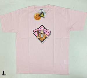 即決新品 ドラゴンボール 半袖 Tシャツ サイズ L 大きめ ライトピンク 亀仙人 送料無料