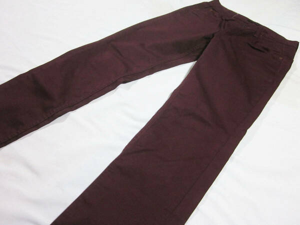 送料無料!!　JOHNBULL　ジョンブル　11462　SNUG PANTS　ストレッチパンツ　スナッグパンツ　M　メンズ　エンジ　日本製　岡山　倉敷　児島