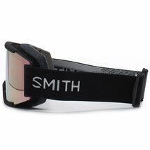 1円～ 23-24 SMITH SQUAD GOGGLE BLACK CHROMAPOP EVERYDAY ROSE GOLD MIRROR スミス スカッド ゴーグル スノーボード [同梱不可]_画像2