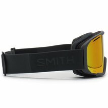 1円～ 23-24 SMITH BLAZER GOGGLE SLATE RED SOL-X MIRROR スミス ブレザー ゴーグル スノーボード スノボ スキー 2024 [同梱不可]_画像3