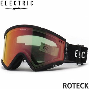 1円～ 23-24 ELECTRIC ROTECK BLK TORT NURON CRIMSON PHOTOCHROMIC 調光レンズ エレクトリック スノボ ゴーグル ASIANFIT [同梱不可]