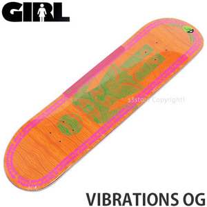 1円～ GIRL VIBRATIONS OG Griffin Gass 8 x 31.875 ガール スケートボード スケボー デッキ 板 ストリート パーク 初心者 [同梱不可]