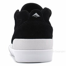 1円～ EMERICA PILLAR YOUTH Black/White/Gold 20.0cm エメリカ キッズ スケシュー スケートボード 靴 スニーカー SKATE [同梱不可]_画像5