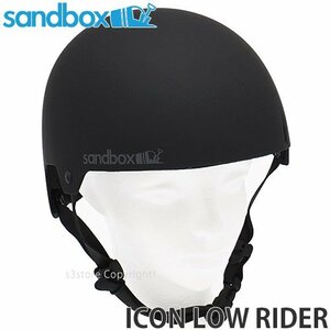 1円～ SANDBOX ICON LOW RIDER Blk MEDIUM サンドボックス 22-23 スノーボード スキー ヘルメット プロテクター ウェイク [同梱不可]