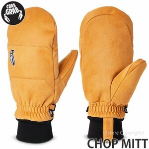 1円～ 22-23 CRAB GRAB CHOP MITT Tan M クラブ グラブ チョップ ミット スノーボード スノボ グローブ ミトン 手袋 防寒 [同梱不可]