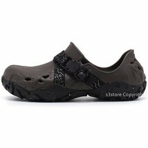 1円～ CROCS ALL TERRAIN ATLAS ESPRESSO / BLACK 23.0cm クロックス クロッグ サンダル アウトドア ユニセックス [同梱不可]_画像2