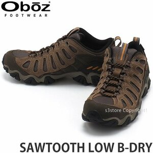 1円～ OBOZ SAWTOOTH LOW B-DRY 29.0cm オボズ ソウトゥース ロウ ビードライ 靴 シューズ トレイル アウトドア メンズ [同梱不可]