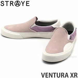 1円～ STRAYE VENTURA XR Blush Lavender Cream Suede 27.5cm ストレイ シューズ 靴 スケシュー スリッポン 男女 [同梱不可]