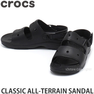 1円～ crocs CLASSIC ALL-TERRAIN SANDAL BLACK 28.0cm クロックス クラシック クラッシュ クロッグ ユニセックス [同梱不可]
