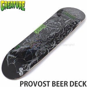 1円～ CREATURE PROVOST BEER DECK 8.47×31.98 クリーチャー デッキ スケートボード スケボー 板 ストリート SKATEBOARD [同梱不可]