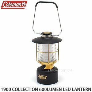 1円～ COLEMAN 1900 COLLECTION 600LUMEN LED LANTERN Black コールマン 600ルーメン LED ランタン 照明 ライト 電池式 [同梱不可]