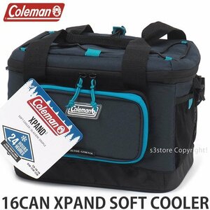 1円～ COLEMAN 16CAN XPAND SOFT COOLER Blue Nights コールマン 16缶 XPAND ソフト クーラー クーラーバッグ 保冷バッグ [同梱不可]