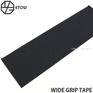 【デッキ落札の方専用】 ETOW WIDE GRIP TAPE Black 10X33in エトヲ ワイド グリップテープ