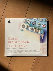 Macintosh 漢字Talk7.5 CD-ROM インストールキット updated to 7.5.1 Mac マック Powerbook マッキントッシュ Apple アップル【ジャンク】