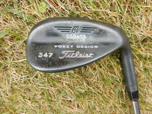 タイトリスト VOKEY DESIGN258/08 　中古　Sシャフト　58度　スパイン調整済み 347ノーメッキ