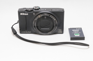 難あり ニコン(NIKON) COOLPIX S8200 コンパクト デジタルカメラ 純正バッテリー付 防湿庫保管