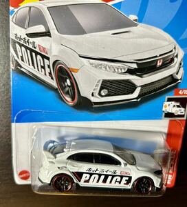 ホットウィール 2018 ホンダ シビック タイプR POLICE HW RESCUE Hot Wheels HONDA CIVIC TYPE R