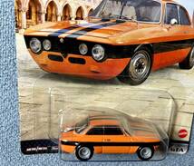 ホットウィール Hot Wheels アルファ・ロメオ ジュリア スプリント GTA ワイルド・スピード FAST&FURIOUS Alfa Romeo Giulia Sprint_画像3