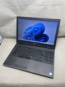 #300488 DELL Precision 7540 (Core i7-9750H /32GB /512GB NVMe /15.6インチ FHD /Quadro T2000 /無線,BT/Win11 Pro) ※筐体難あり※