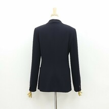 白タグ◆MaxMara マックスマーラ 3釦 ジャケット 紺 ネイビー 40_画像2