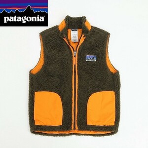 ◆patagonia パタゴニア 65617 RETRO-X VEST レトロエックス フリース ベスト M (10) キッズ