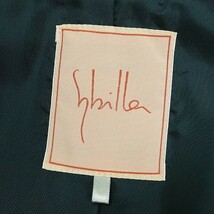 ◆Sybilla シビラ ウール くるみボタン ジャケット ダークグリーン M_画像4