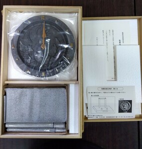 【限定品】未開封品　歌舞伎座建替記念「歌舞伎座 瓦時計」　八王子引き取りOK11126