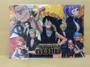 【未使用品】ONE PIECE FILM GOLD公開記念フレーム切手セット　ワンピースフィルムゴールド　八王子引き取りOK11134