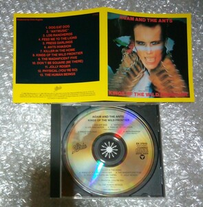 【CD/US盤】ADAM & THE ANTS アダム&ジ・アンツ/ KINGS OF THE WILD FRONTIER (EPIC EK37033) Adam Ant アダムの王国