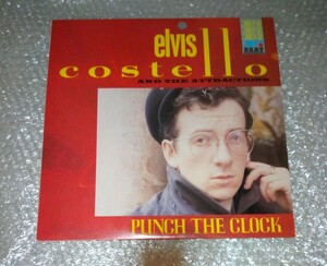 【LP/国内盤】ELVIS COSTELLO&THE ATTRACTIONS / PUNCH THE CLOCK エルヴィス・コステロ パンチ・ザ・クロック (RPL-8211) 1983年発売 