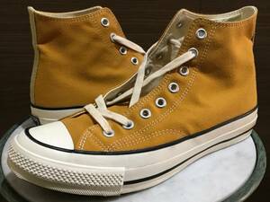 新品同様 CONVERSE ADDICT CHUCK Taylor HI GOLD マスタード カラシ色 TET着 西山徹 WTAPS